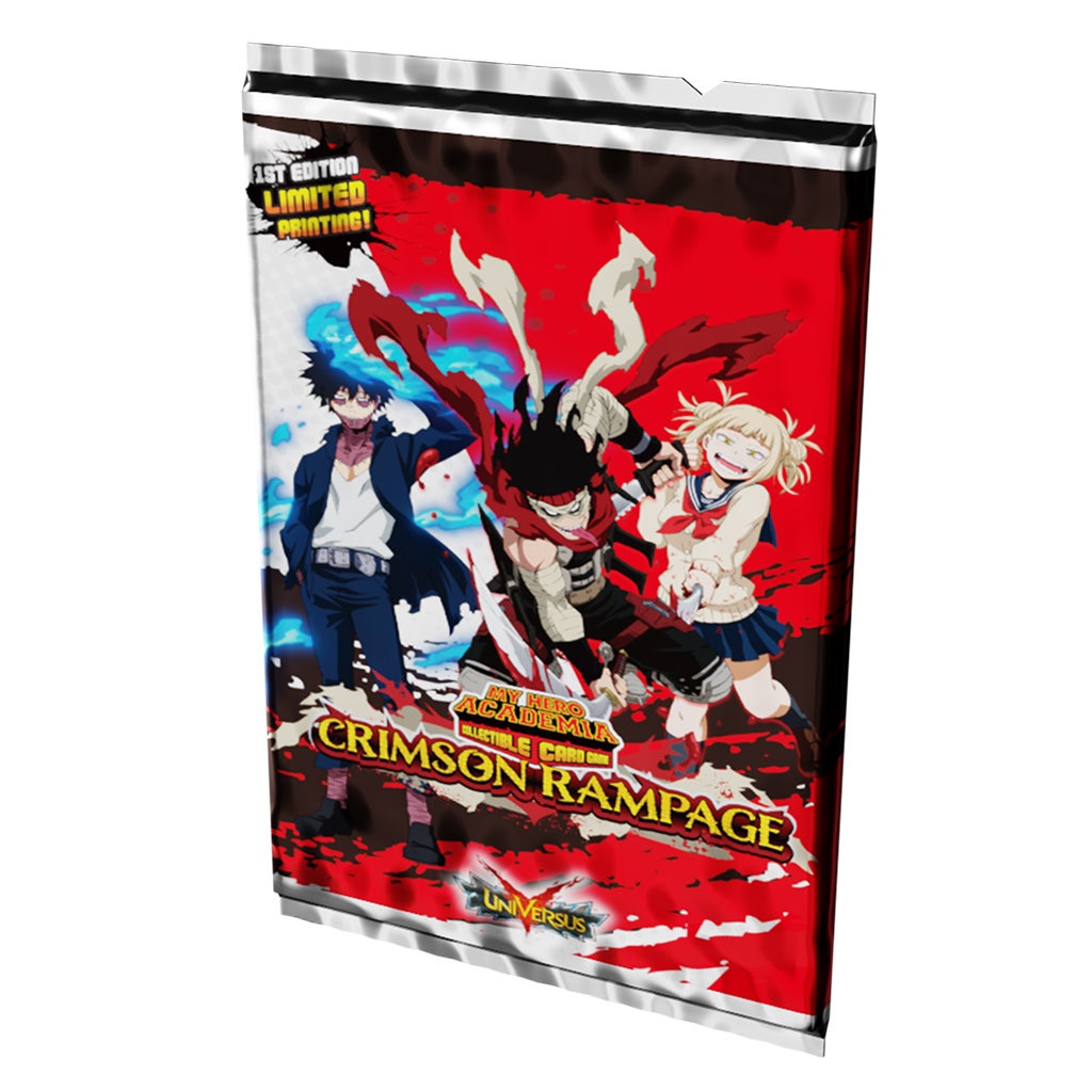 my hero academia crimson rampage booster box Academia: Series 02 - A for exciting battles Crimson Rampage Booster Box Opening